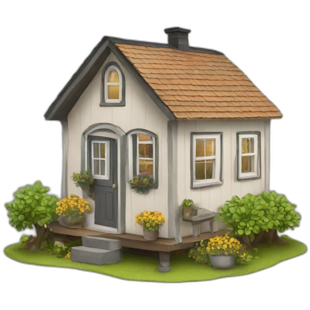 tiny house emoji