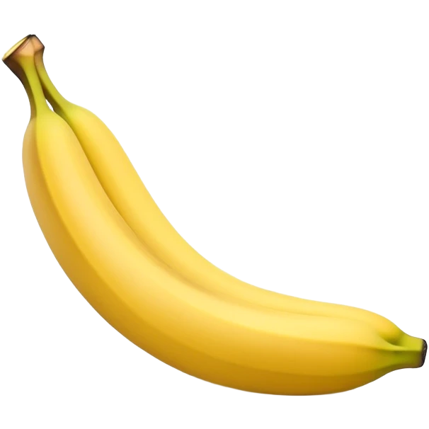 banana half peeled yellow fruit emoji