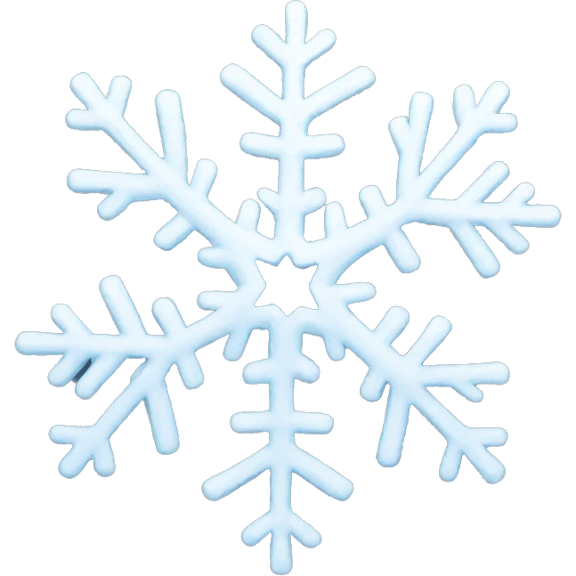 snowflake emoji