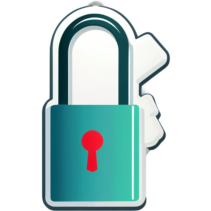 Lock with key emoji