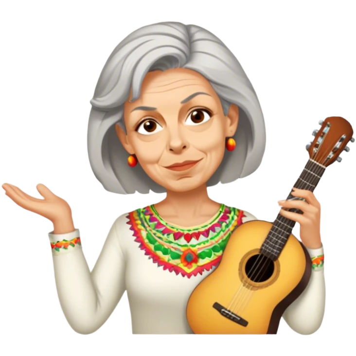 Vibrant Festival Singer emoji