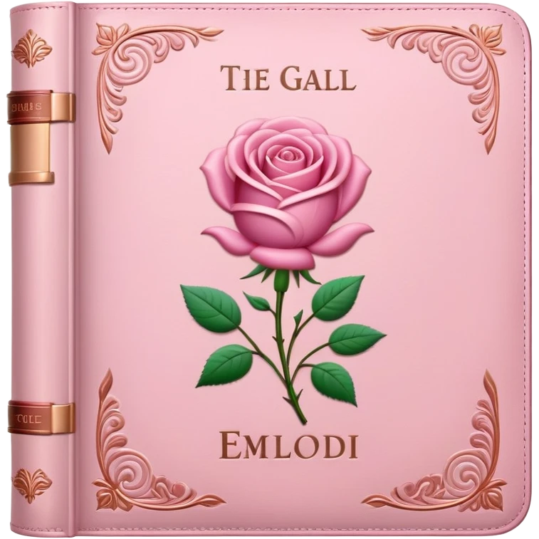 Pink Bible  emoji