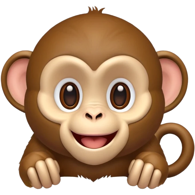 happy monkey emoji