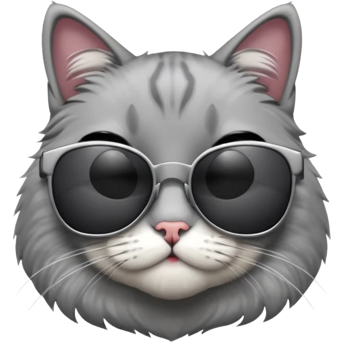 Cat wearing sunglasses emoji
