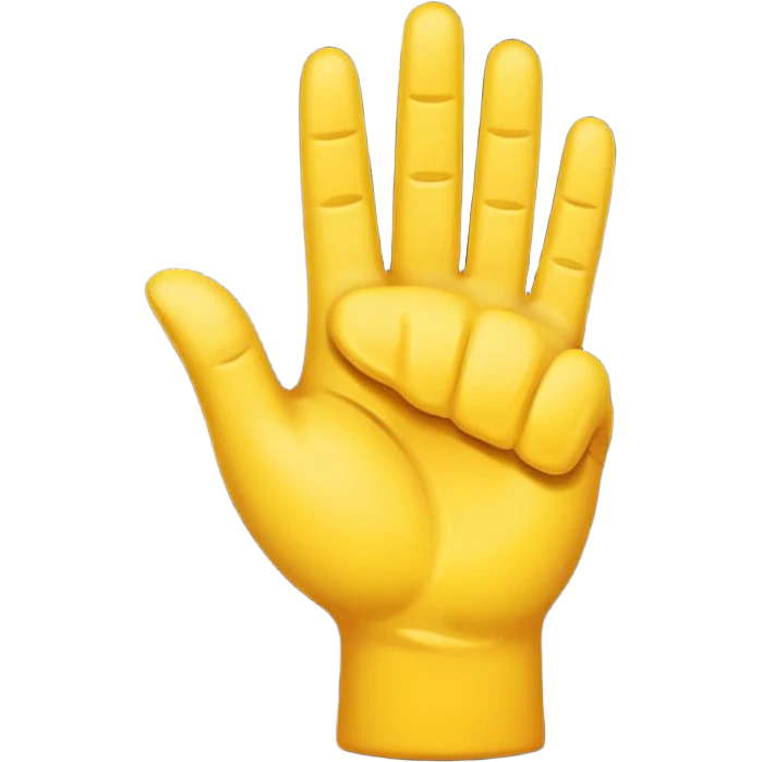 rise hand emoji