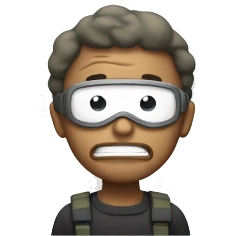 How to survive a nuclear blast emoji