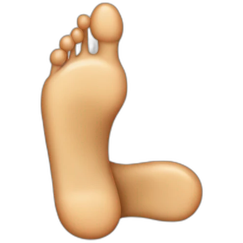 Doigts de pieds emoji