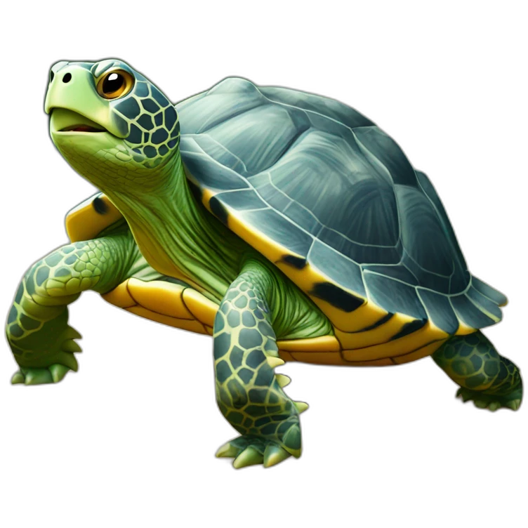 Tortue sur insta emoji