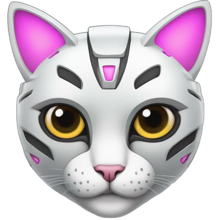 Cat transformer autobot emoji