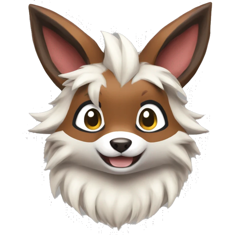 Lycanroc Eevee Furret Zigzagoon emoji