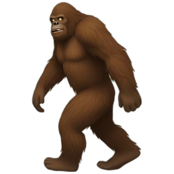 bigfoot emoji