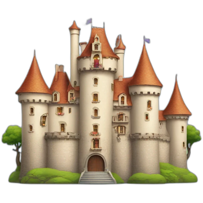 Château-disney emoji