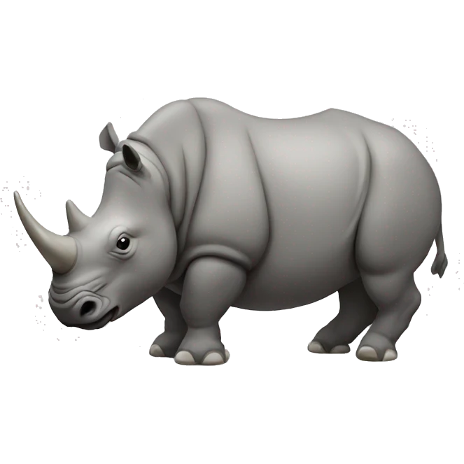 gym rhino emoji