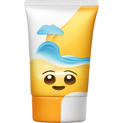 Sunscreen emoji