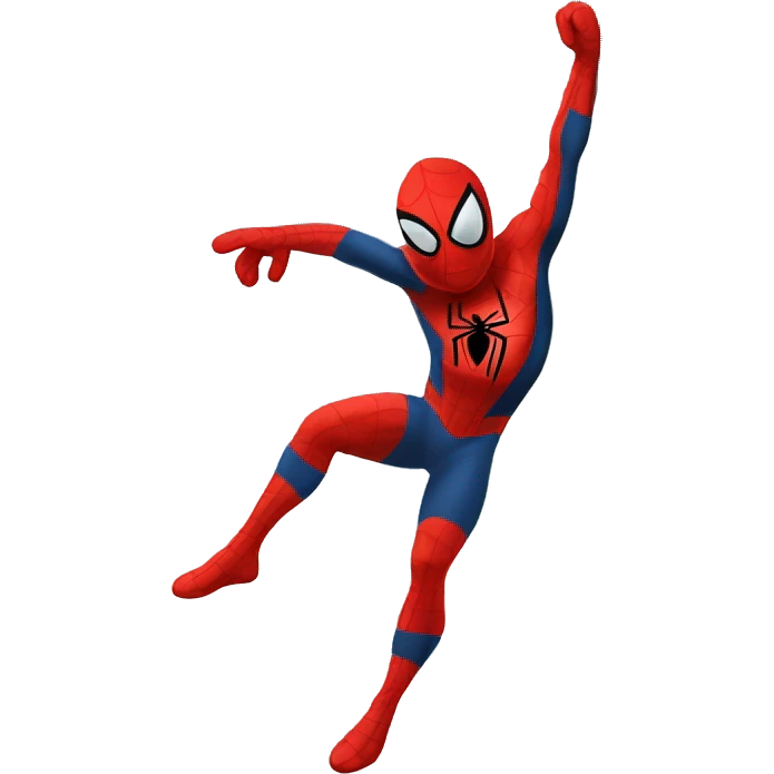 spiderman climbing the Eiffel tower emoji