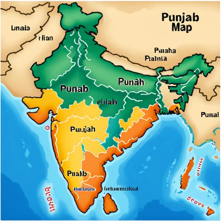 Punjab map emoji