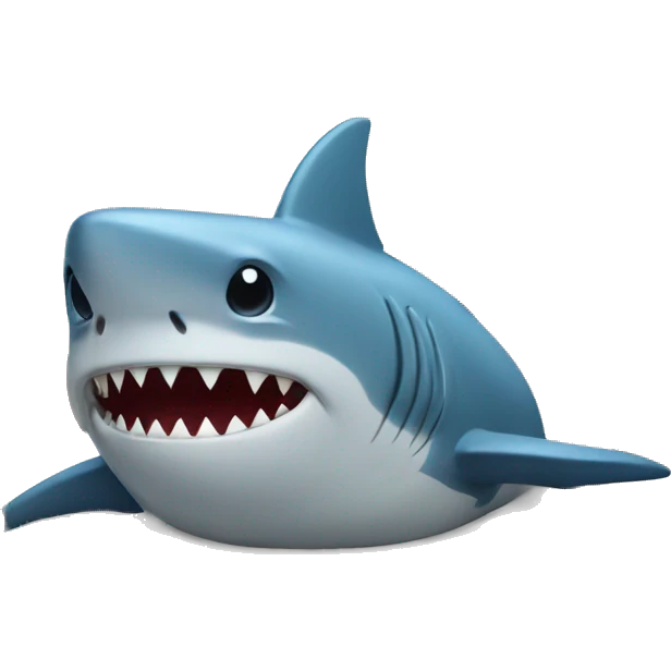 shark in the bed emoji