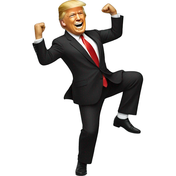 Trump dancing  emoji