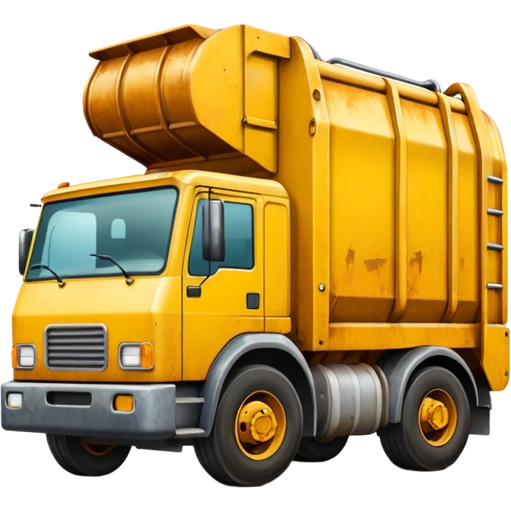 garbage truck emoji