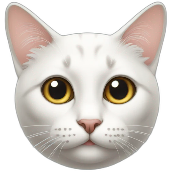 Single eyed cat emoji