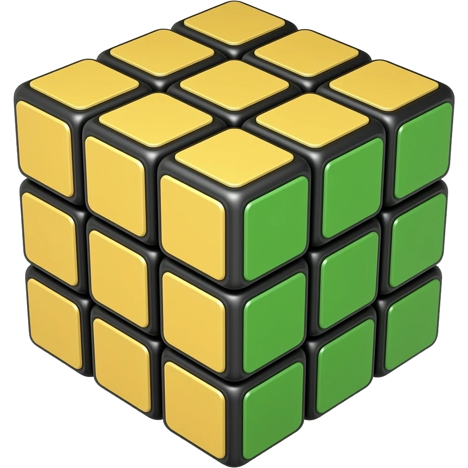 Rubik's Cube emoji