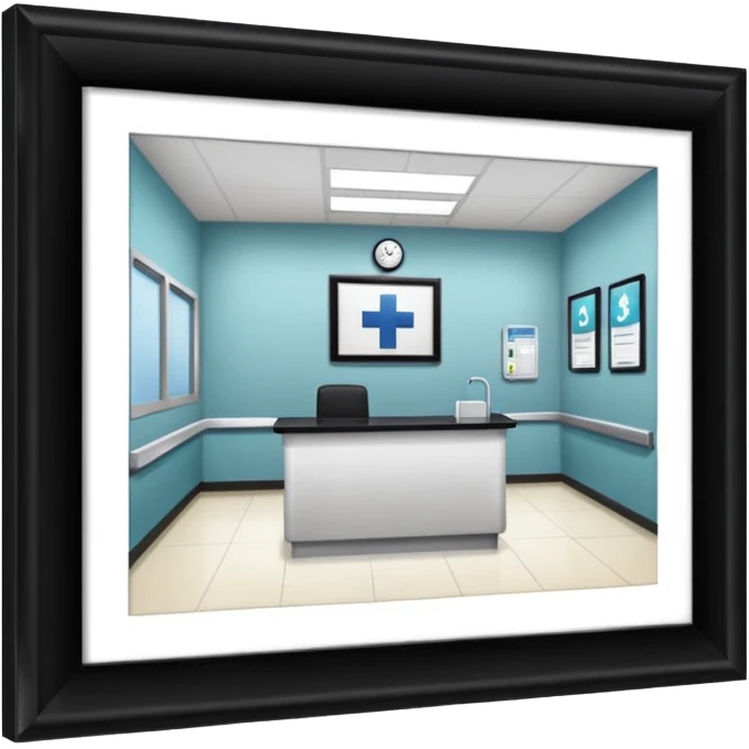 hospital reception emoji