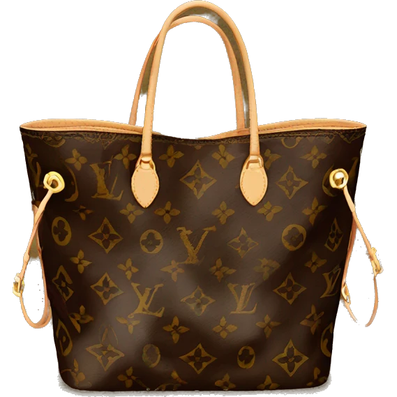 Louis Vuitton never full emoji