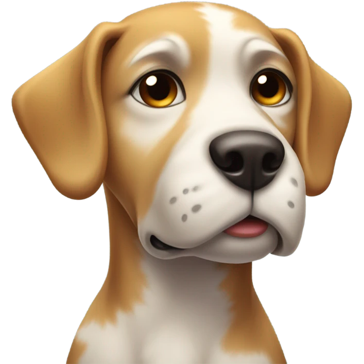 Dog having a nightmare emoji