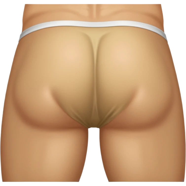 Blonde, white, Naked man, spreading butt cheeks, bent over, exposed ass hole, testicles, balls emoji