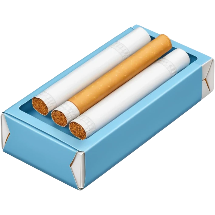 WITH A WHOLE PACK OF CIGARETTES
 emoji