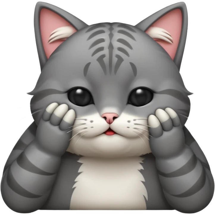 cat doing face palm  emoji