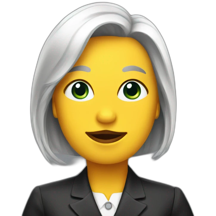 Female Duck politician emoji