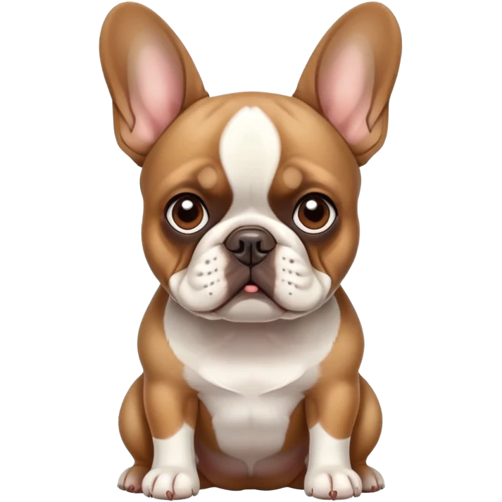 French bulldog emoji