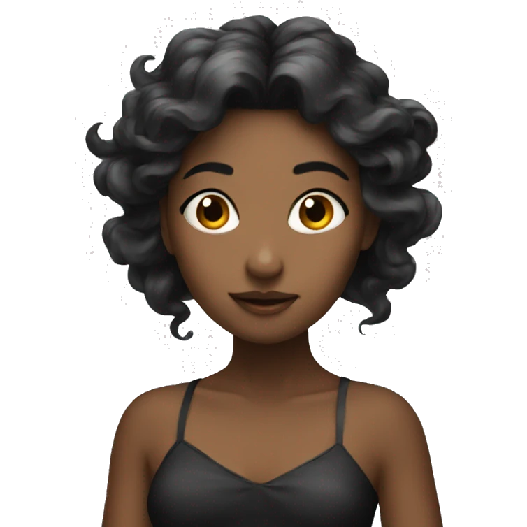 Fairy with black wings emoji