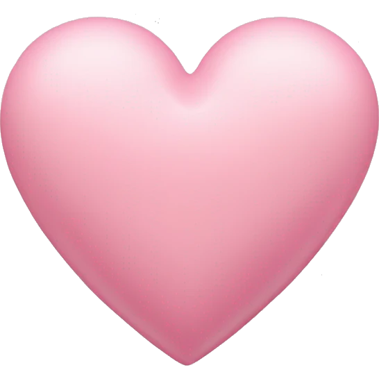 pastel pink heart and behind it two more hearts emoji