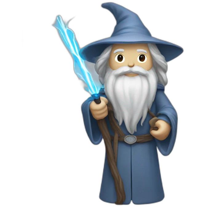 gandalf holding playstation controller emoji