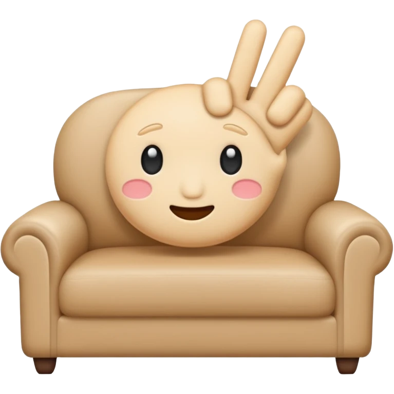 Finger inside a couchie  emoji