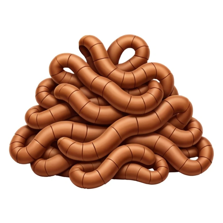 Worms upon worms emoji
