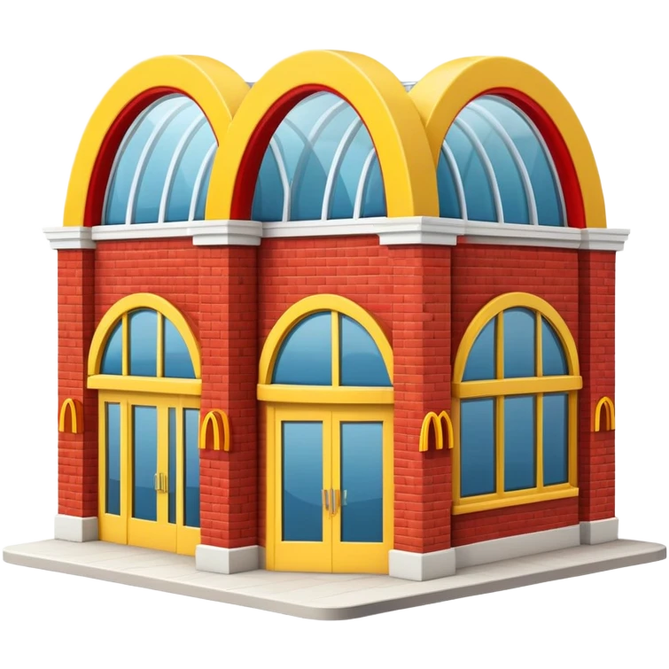 McDonald’s building  emoji