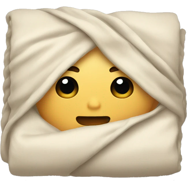Cozy Folded blanket emoji