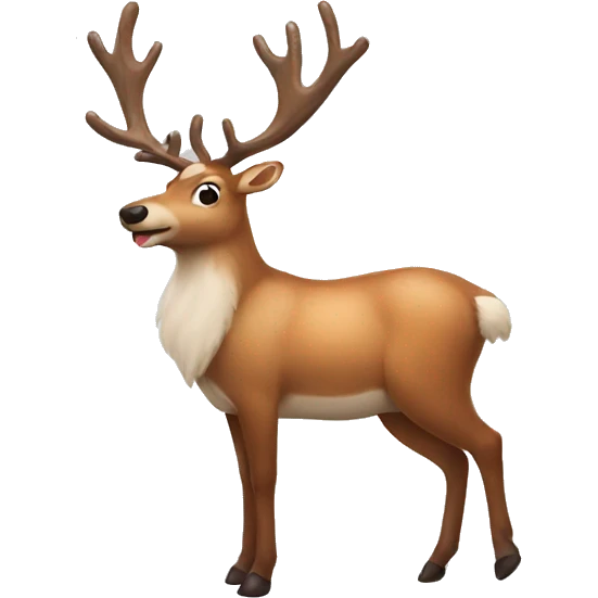 Reindeer emoji