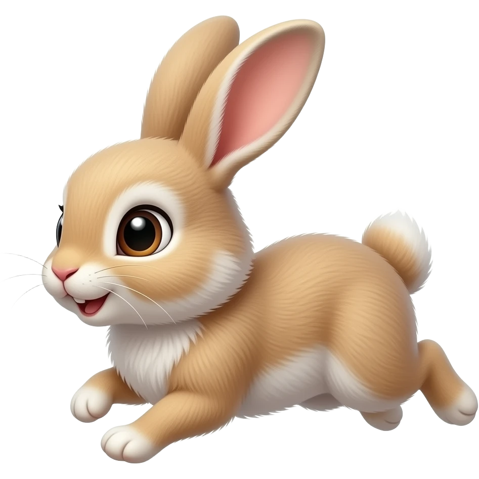 super cute amazing bunny bunny running emoji