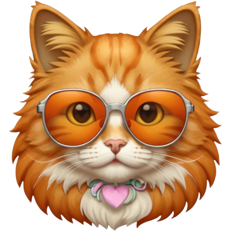 Cat wearing sunglasses emoji
