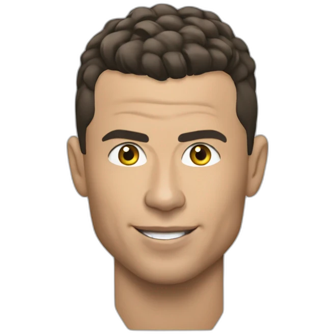 Ronaldo qui parle à Macron emoji