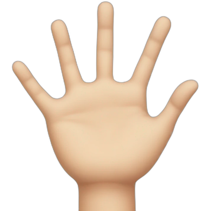 Hand  emoji