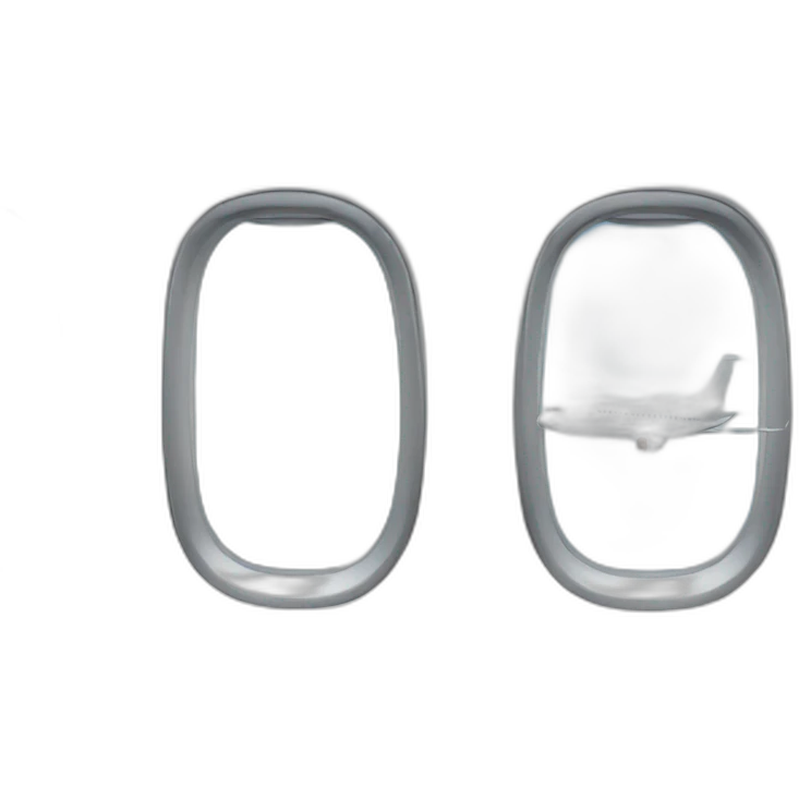 airplane window emoji