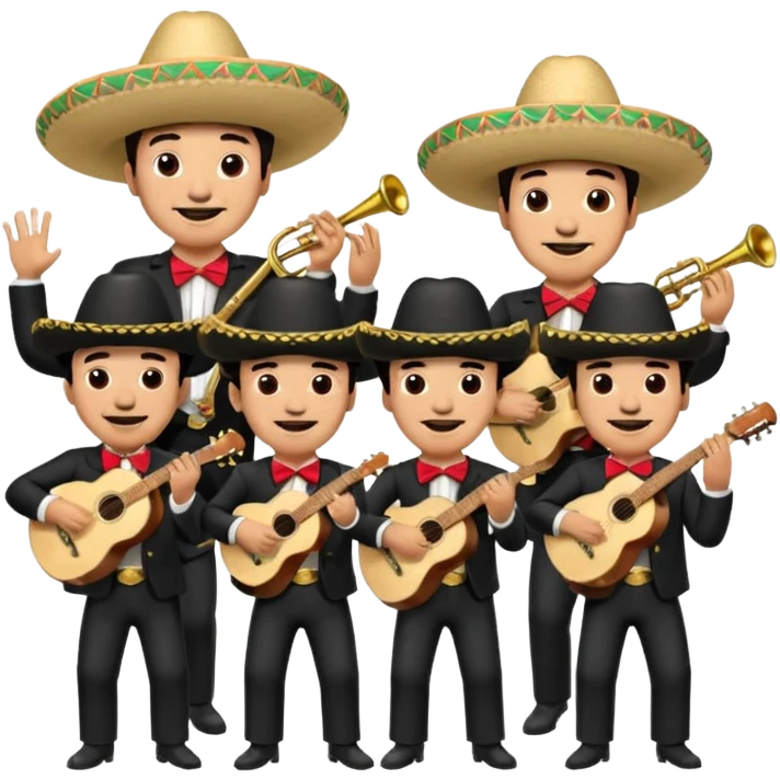 Mariachis emoji