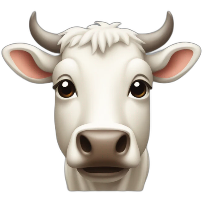 vaca colgada emoji