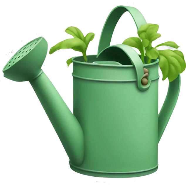 Watering can emoji