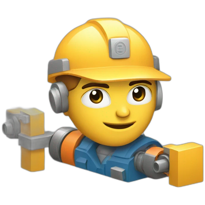 isometric freelance fabricator emoji